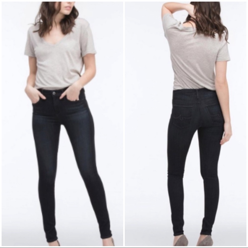 AG ADRIANO GOLDSCHMIED:the Farrah Skinny - High Rise Skinny Sz: 24R